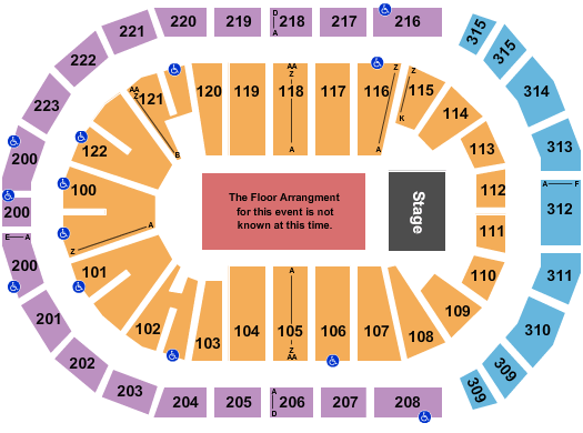 Gas South Arena PBR Seating Chart